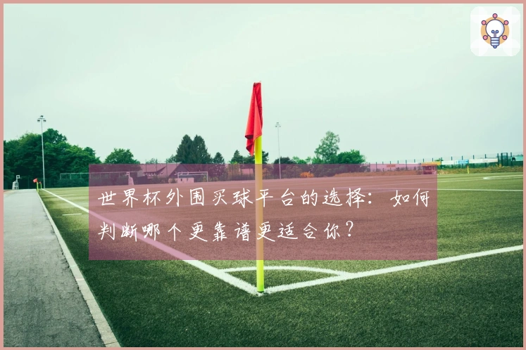 世界杯外围买球平台的选择：如何判断哪个更靠谱更适合你？